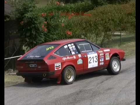 RALLY CIRCUITO DI CREMONA 2013 BUCCI-DARDERI ALFA ROMEO ALFETTA GTV