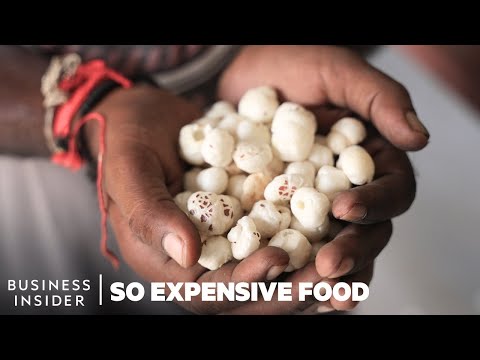 Why Fox Nuts (Water Lily Seeds) Are So Expensive | So Expensive Food | Business Insider