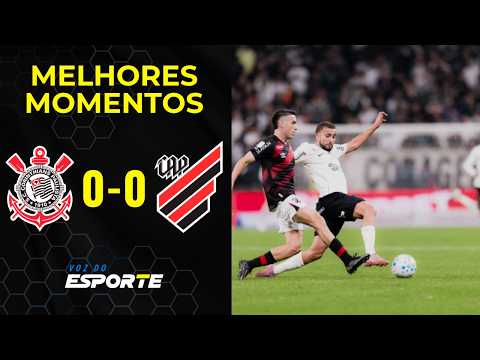 ⚽ CORINTHIANS 0 X 0 ATHLETICO-PR | JOGO TENSO, PREOCUPAÇÕES E DEFESAS DE SANTOS |  BRASILEIRÃO 2026