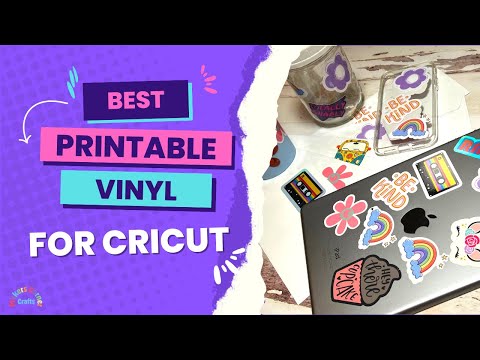 The Best Printable Vinyl for Stickers - Makers Corner Crafts