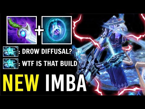 NEW META Diffusal Blade Drow Ranger vs Storm Crazy Mana Burn + Slow Enemies Can't Run WTF Dota 2