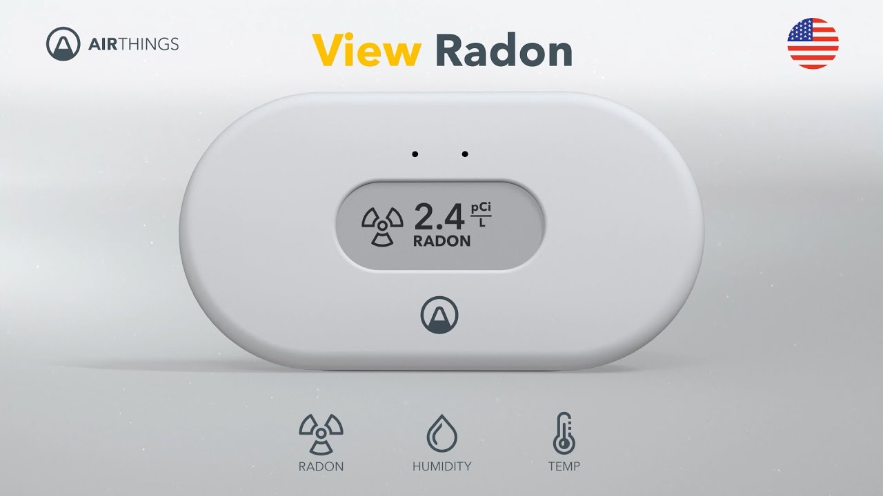 Airthings view radonmåler 2989