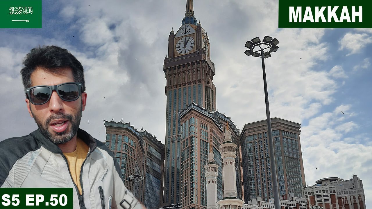 MOST IMPORTANT HISTORICAL SITES OF MAKKAH 🇸🇦| S05 EP.50 | PAKISTAN TO SAUDI ARABIA MOTORCYCLE TOUR