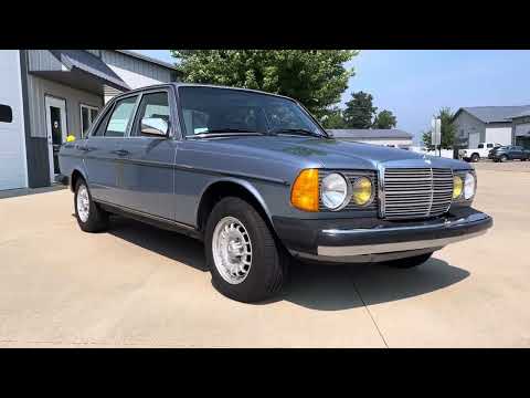 1985 Mercedes Benz 300 Turbo Diesel Walk Around