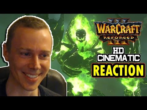 WTii REACTS to Warcraft III HD Trailer