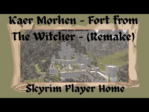 Kaer Morhen – Festung aus The Witcher – (Remake) – Skyrim Special Edition/ AE Player Home