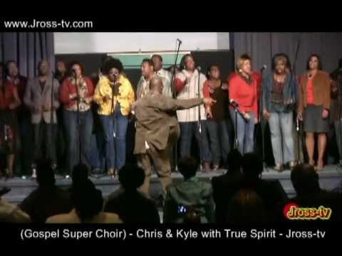 James Ross @ (Gospel Super Choir) - Chris & Kyle with True Spirit - SuperBowl Gospelfest - Jross-tv