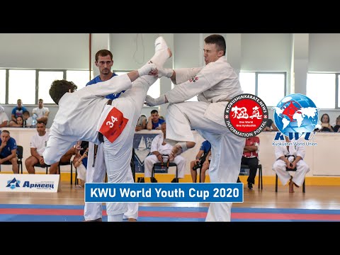 KWU World Youth Cup: 1/8 Mert Pamukcu (Turkey, aka) - Thomas Ritter (Germany)