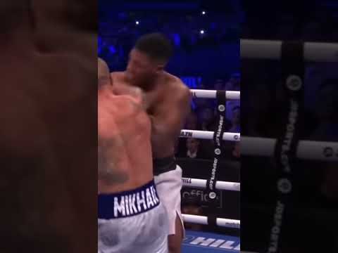 Usyk KOs AJ in round 4 !!! Devastating Knockout ! #usykjoshua2