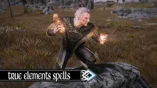 True Elements: Fire, Ice, and Lightning | Skyrim SE - Magic Mod