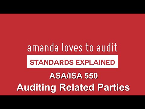 Audit requirements for RELATED PARTIES
