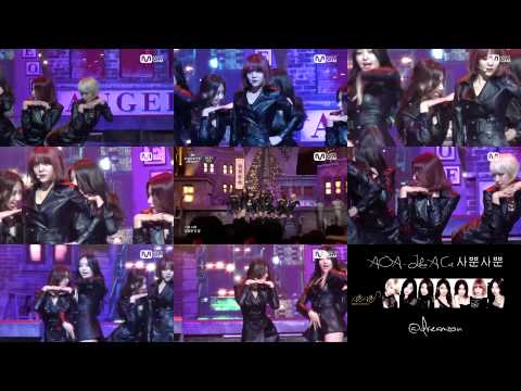[HD] 141113 AOA - Like A Cat 8 in 1 Multicam