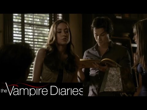 TVD 2x3 - Elena & Damon find out info about werewolf’s