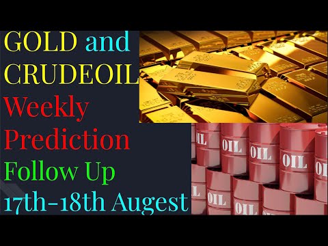 GOLD(XAUUSD) and CURDEOIL 17th-18th Augest Follow Up Prediction/Forecast analysis |Trader Ali