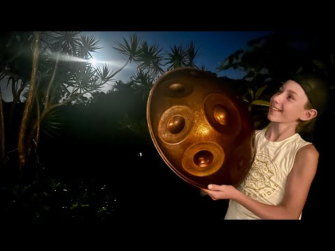 Moon Beams | Handpan Music for Sleep | Sunni Holden | Sunnisessionz |  Relaxation 