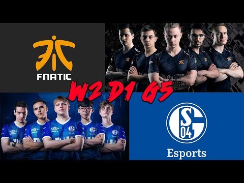 Schalke 04 vs Fnatic | Week 2 Day 1 S10 LEC Spring 2020 | S04 vs FNC W2D1