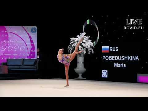Maria Pobedushkina – Hoop (AA) – 2020 Miss Valentine Grand Prix (Stream Highlight)