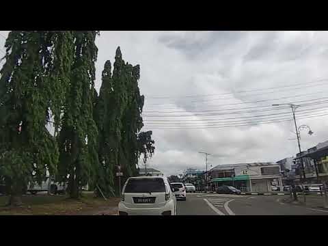 Drive Around Keningau Dashcam 2025 PART 12 - Akaso V50 PRO