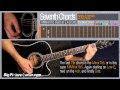3 Variations Of The Minor 7th Flat 5 Chord The Root Note Being F Thus The F Minor7 5 Or F M7b5