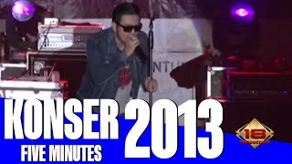 Download lagu Live Konser Five Minutes - Aku Dan kamu @Magelang 13 Desember 2013 mp3