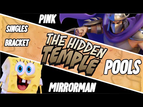 The Hidden Temple - Pink (Shredder) Vs. MirrorMan (Spongebob) - Pools - NASB