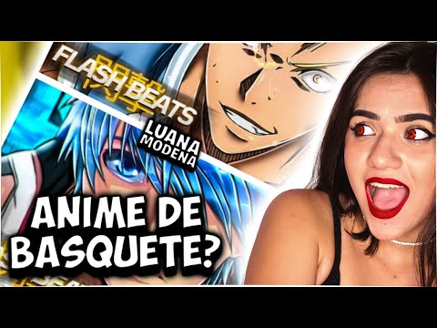 REACT FLASH BEATS | RAP DO KUROKO (O TRUNFO DA GERAÇÃO) E RAP DO HAYAMA KOTARO (A BESTA RELÂMPAGO)