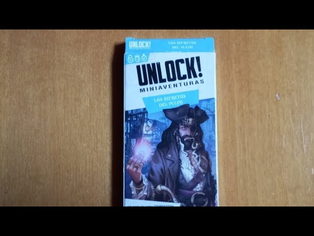 Vídeo relacionado con Asmodee | Unlock! Miniaventuras Los Secretos del Pulpo | Juego de Mesa de Escape Room para Adultos y Familias | A Partir de 10 Años | De 1 a 6 Jugadores | 30-45 Minutos por Partida | Español