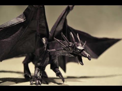 Origami - ancient dragon (tutorial)