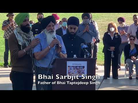 ਭਾਈ ਤਪਤੇਜਦੀਪ ਸਿੰਘ ਦੇ ਪਿਤਾ ਨੇ ਭਾਵਾਤਮਕ ਤਕਰੀਰ ਵਿੱਚ ਆਪਣੇ ਪੁੱਤਰ ਤੇ ਕੀਤਾ ਮਾਣ