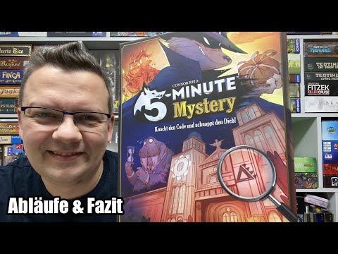 5 Minute Mystery (Game Factory) - cooperative puzzle game for ages 8 and up