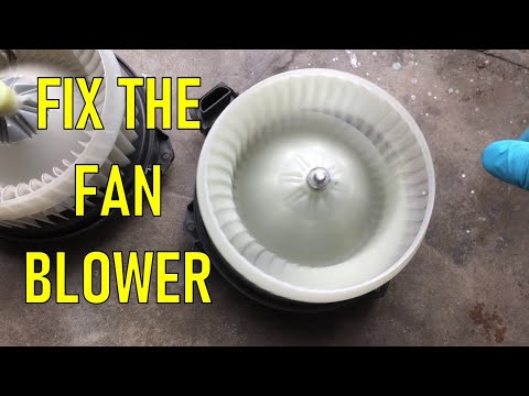 How to replace the blower motor for AC/heater/fan on a 2006-2011 8th gen Civic