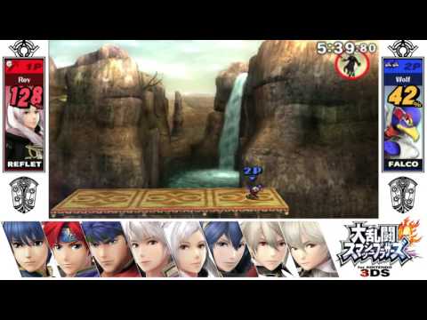 Nerf Me To The Moon 3DS Grand Finals - SoC (Robin/Reflet) vs AuraWolf (Falco)