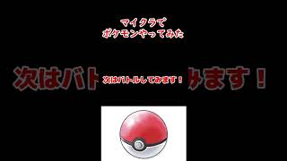 【マイクラ】ポケモン赤が動く？！クオリティすごすぎるわ