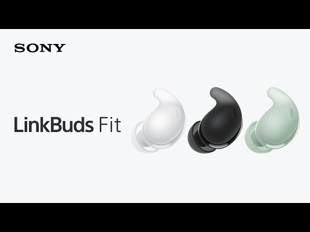 YouTube Video - Sony Wireless Headphone LinkBuds Fit Product Video (with Audio Description) | Sony Official