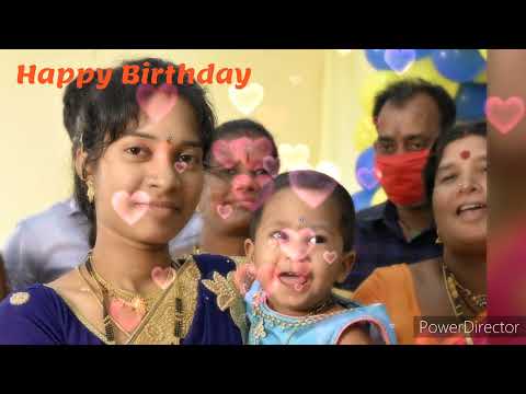 Jahnavi first birthday 🎉🎉🎉