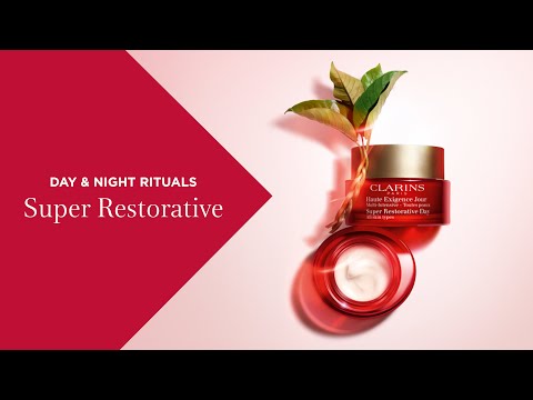 Clarins Senėjimą stabdantis atkuriamasis serumas "Super Restorative Serumas" (atkuriamasis serumas) 30 ml video