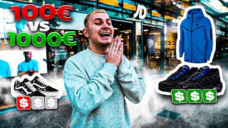1000€ vs 100€ Outfit Challenge!
