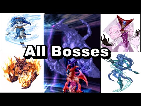 Tales of Eternia - All Bosses - All Boss Fights