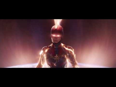 Captain Marvel destroys Ronan's Fleet with Breaking Benjamin's "Home" as soundtrack