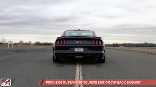 AWE Ford S550 Mustang GT Touring Edition Cat-back Exhaust