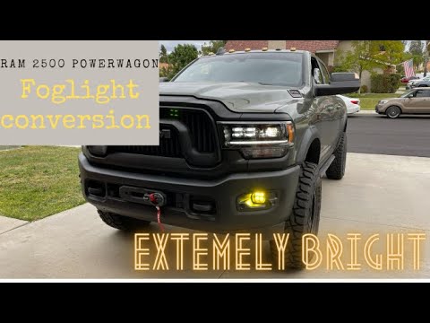 CJC-Offroad - Baja Design Squadron Sport Fog Light Conversion kit (RAM 2500 PowerWagon)