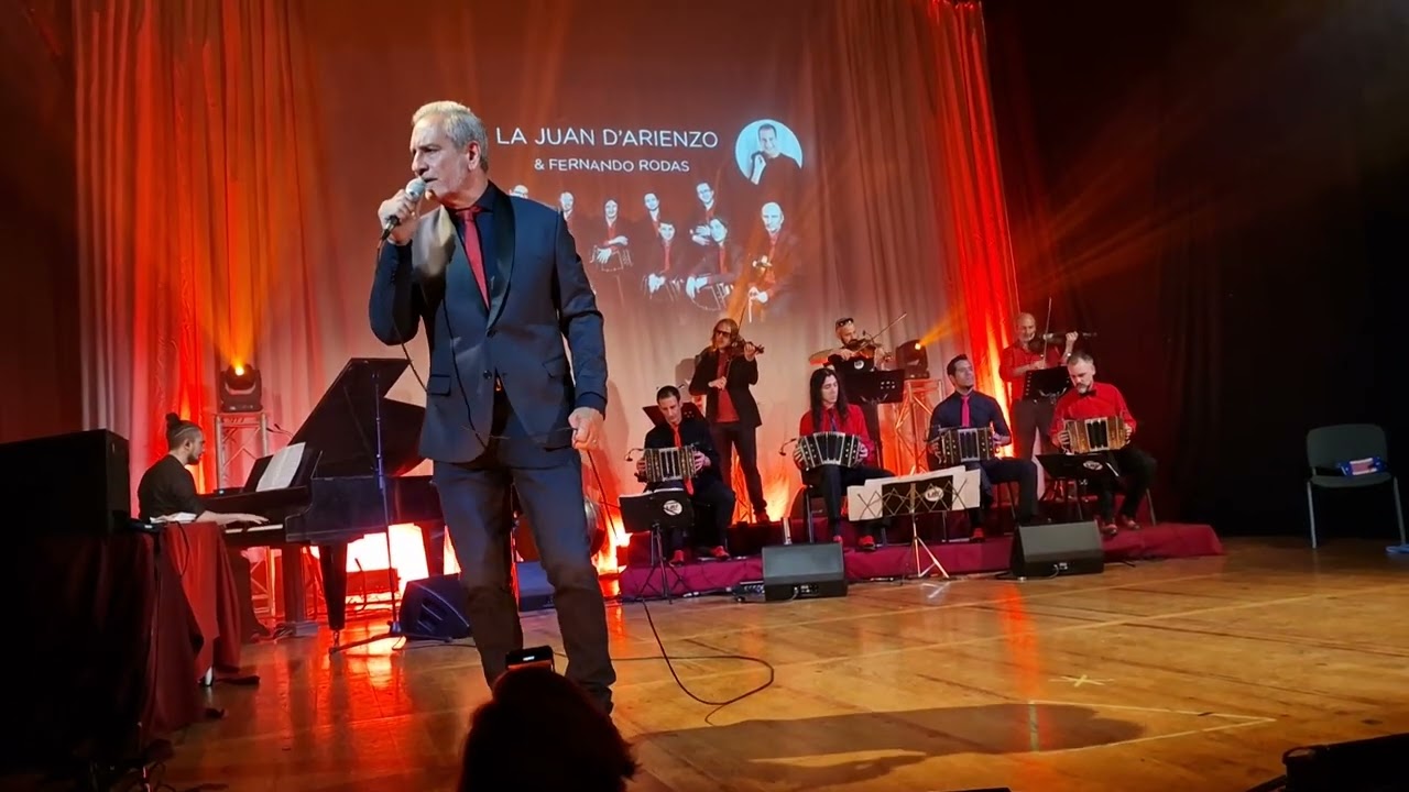 La Juan D ' Arienzo, com Fernando Rodas no 18° Festival de Tango de Lisboa  em 04/06/22