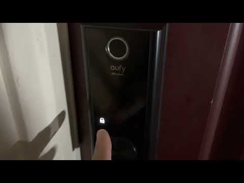 eufy Security S230 Smart Lock Touch & Wi-Fi, Fingerprint Scanner Demo