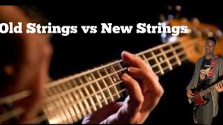 Video thumbnail for Old vs New Strings (D’Addario EXL 170 Nickel Wound) by DTay45
