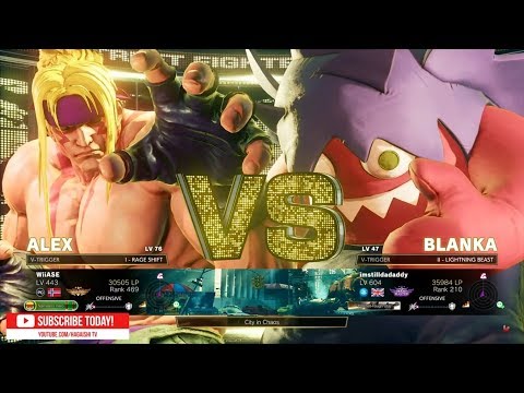 "Best Bout Replays"  SFV AE - WiiASE vs imstilldaddy  (1080pHD 60fps)