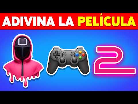 Adivina 100 PELÍCULAS por los Emojis 🎬🍿 | Moana 2, El Juego del Calamar 2, Wicked, El Rey León