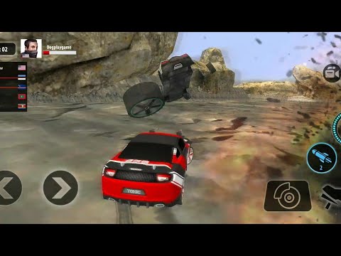 Impossible Car Tracks 3D Update - Demolition Mode - Red and Black Car Driving - Android Gameplay