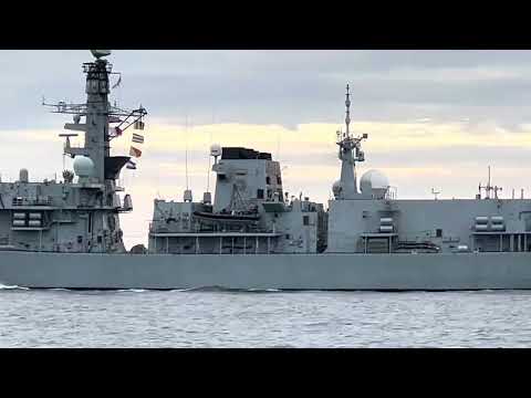 HMS Richmond (F239) Outbound - September 24, 2022 - Norfolk, Virginia