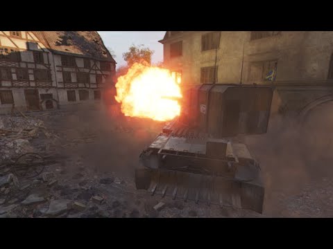 World of Tanks Console: [ FV4005 ] 8,2k Combined dmg on Siegfired Line
