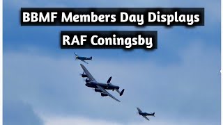 BBMF Members Day: Where Thrills Take Flight at RAF Coningsby!